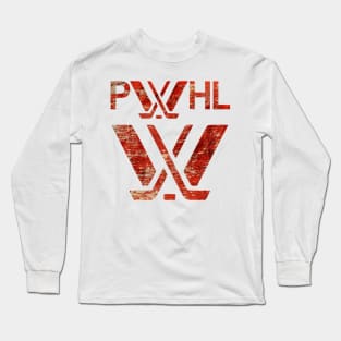 Distressed PWhl logo Long Sleeve T-Shirt